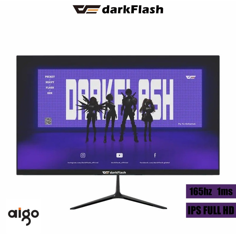 Dark flash G243FG (FHD) LED 165hz Gaming MONITOR