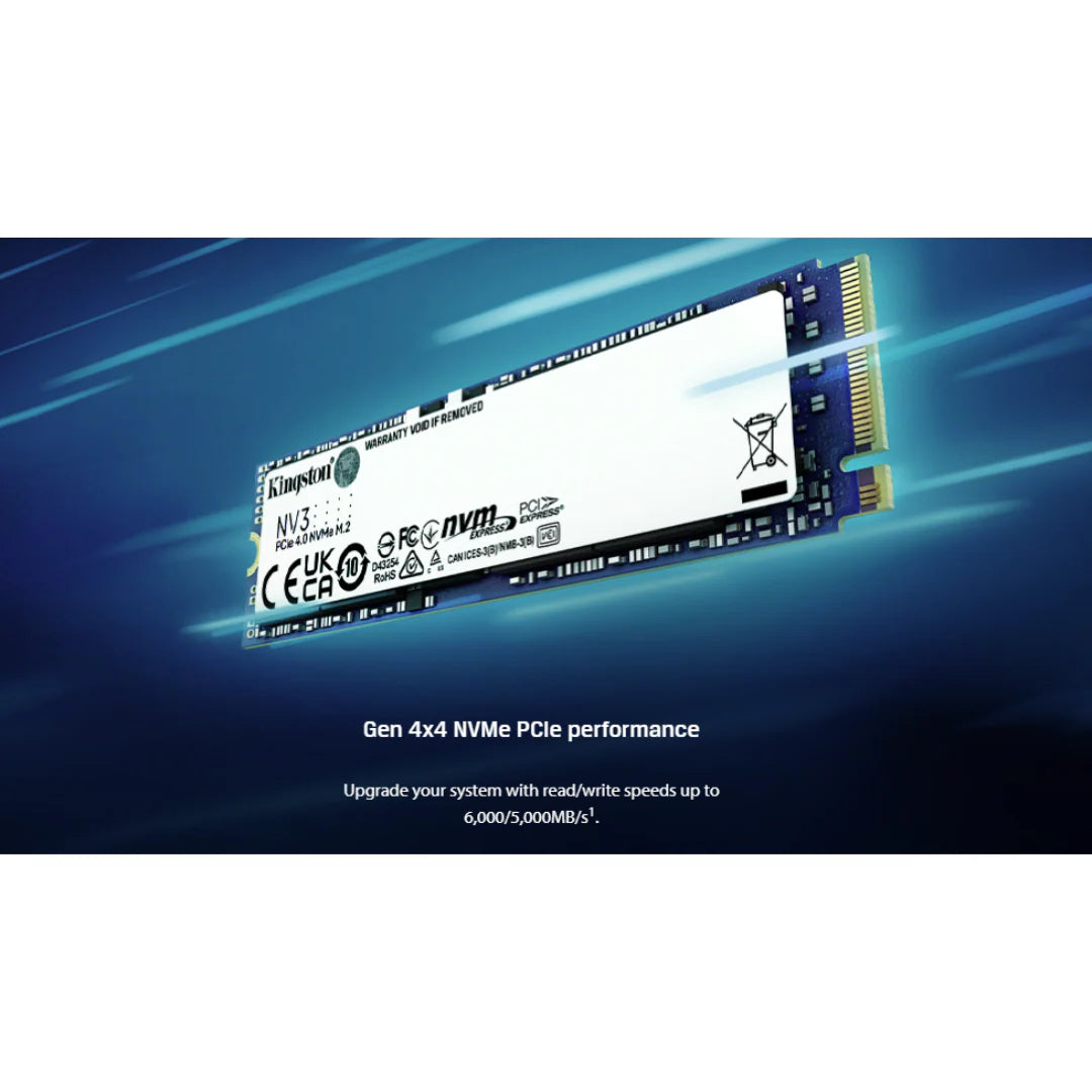 Kingston NV3 PCLe 4.0 NVME M.2 1TB