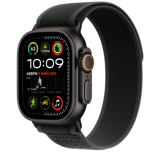 apple watch ultra 2 49mm MX4V3LW/A black titanium ( Special Rabi Ul Awal Offers)