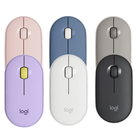 Logitech M350 Pebble Bluetooth Wireless Mouse - Silent