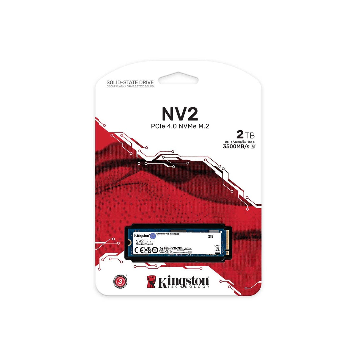 Kingston NV2 PCLe 4.0 NVME M.2 2TB